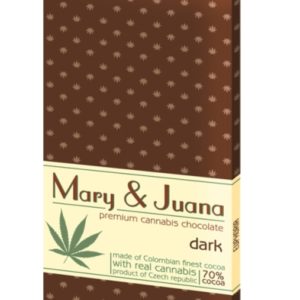 Mary Juana Cannabis Dark Chocolate