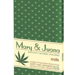 Mary Juana Cannabis Milk Chocolate 1