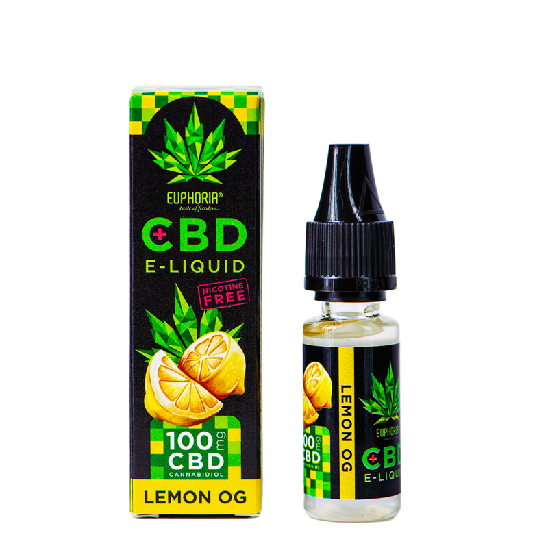 fed CBD E liquid Lemon OG