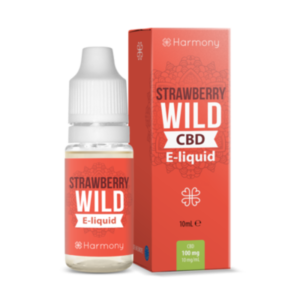 Wild Strawberry CBD vape juice Harmony CBD